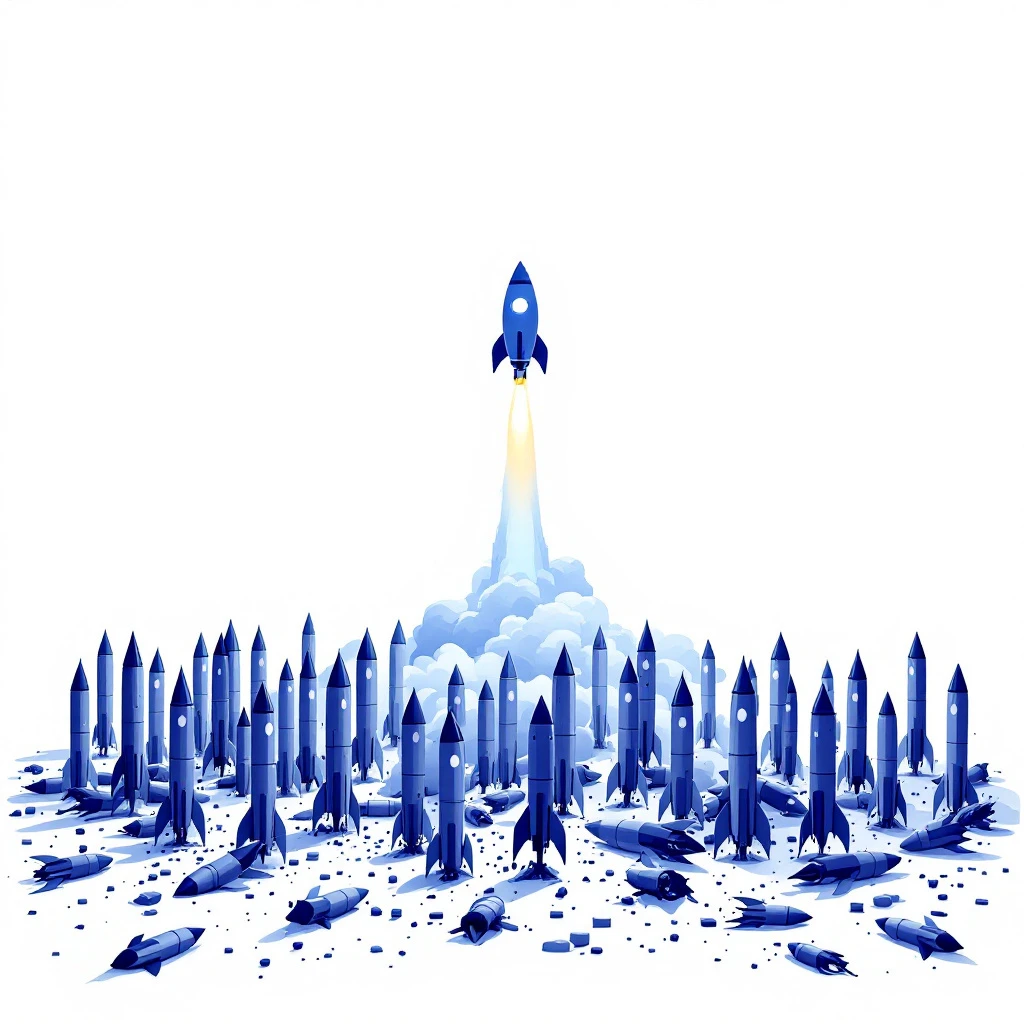 One AI build succeeds while dozens fail — the survivorship bias behind ChatGTM
