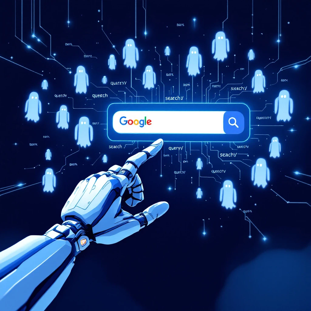 AI agents searching Google on behalf of B2B buyers — 28 days of Search Console data