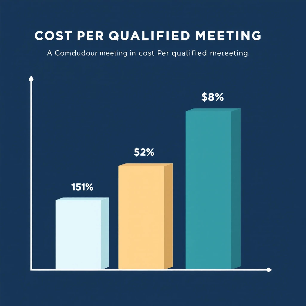 Cost per qualified meeting compared across human and AI SDR options