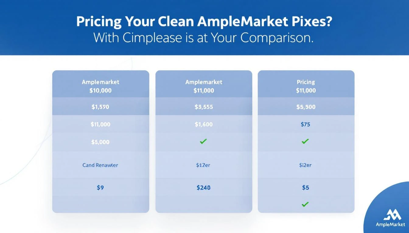 Amplemarket pricing breakdown 2026