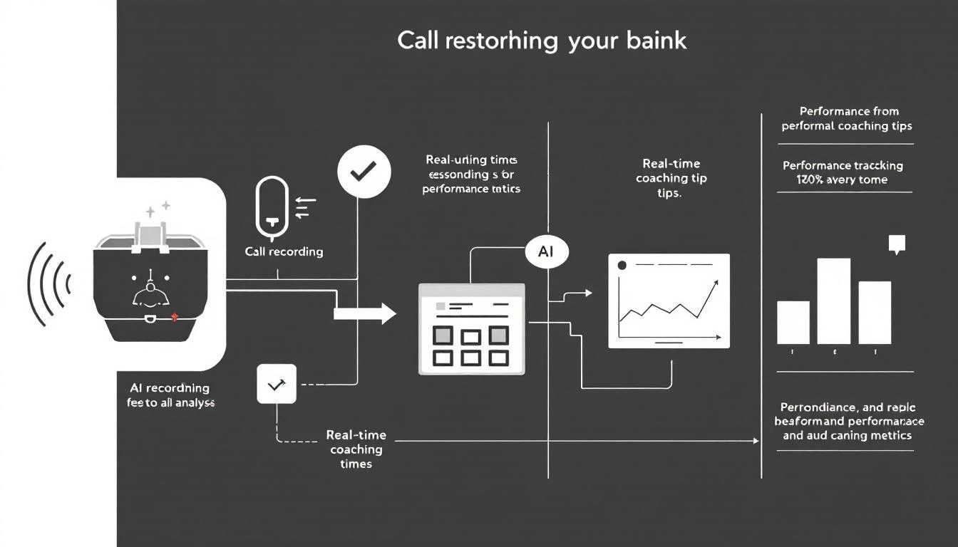 AI coaching feedback loop showing continuous improvement tracking