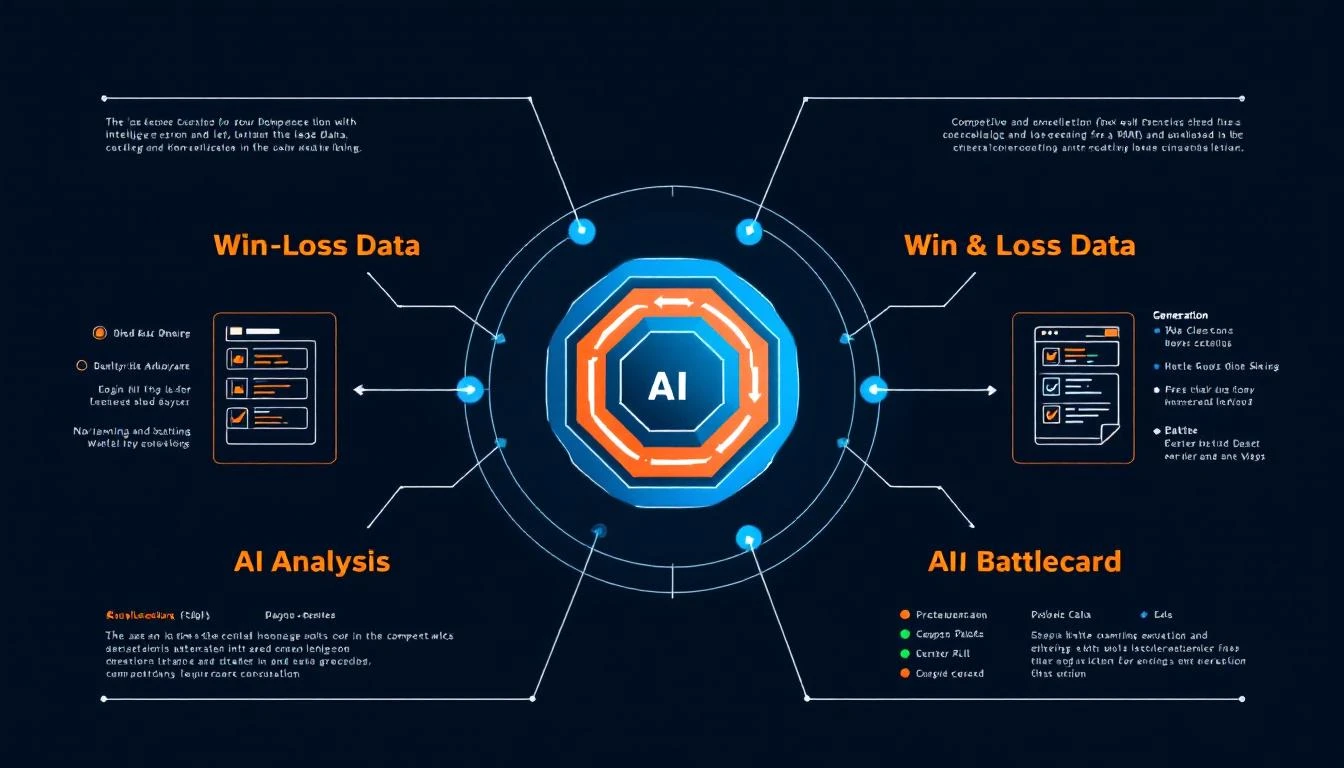 Competitive win/loss repository diagram