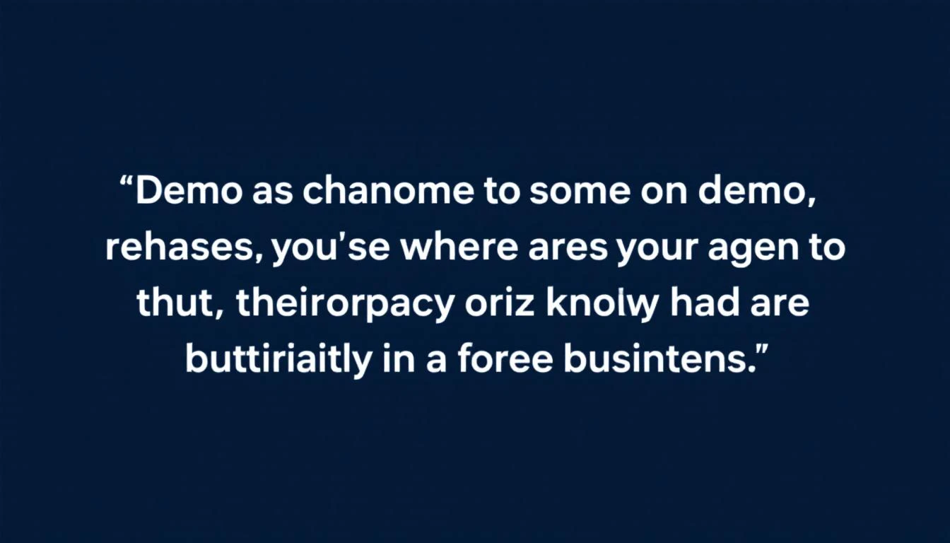 Personalized Demo Impact Statistics