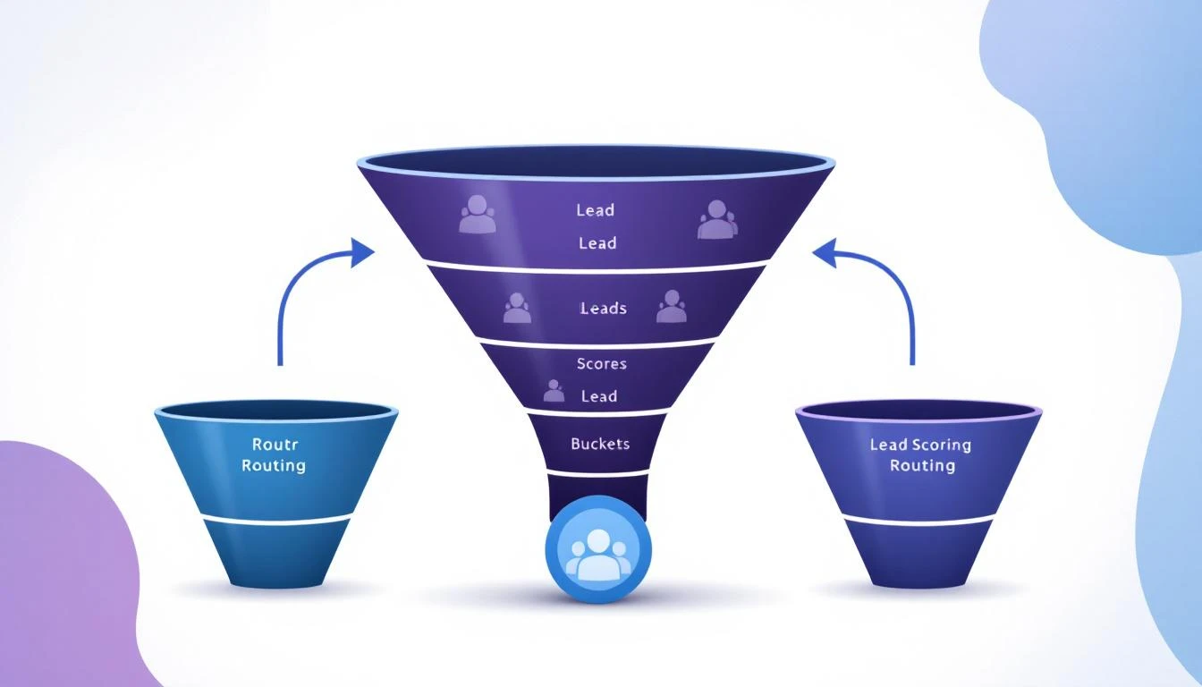 Lead scoring and intelligent routing
