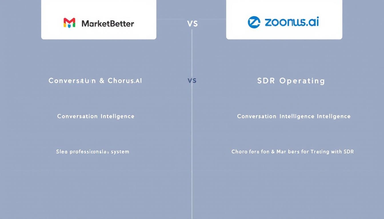 MarketBetter vs Chorus.ai comparison for B2B sales teams