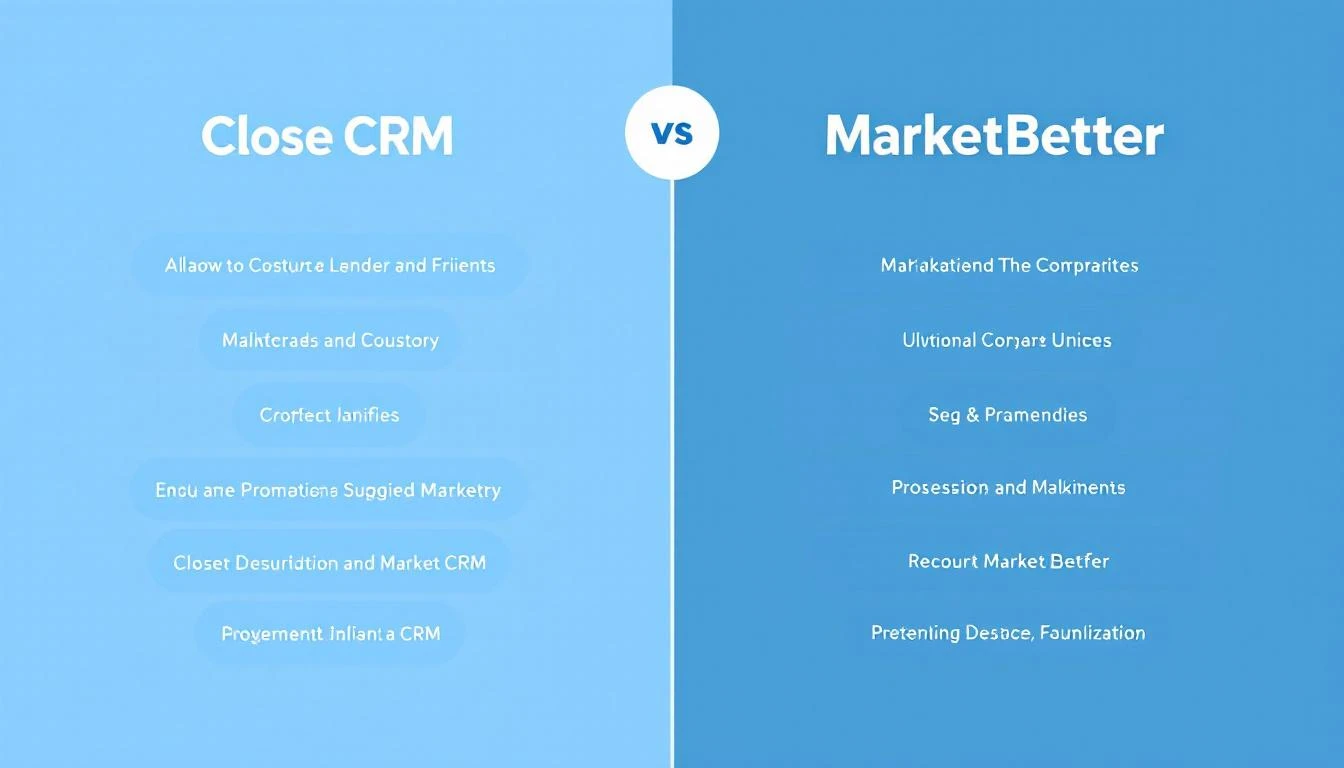 MarketBetter vs Close CRM comparison for B2B sales teams