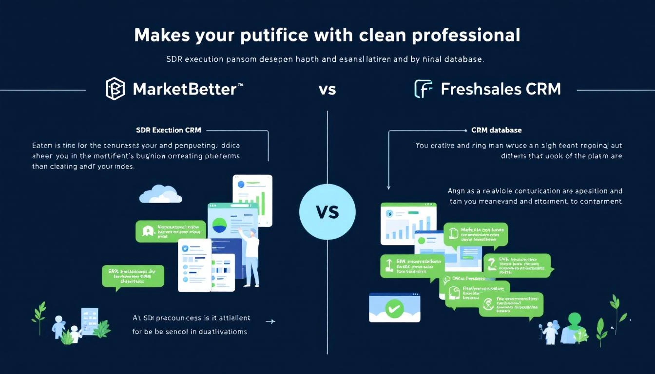 MarketBetter vs Freshsales CRM comparison for B2B sales teams