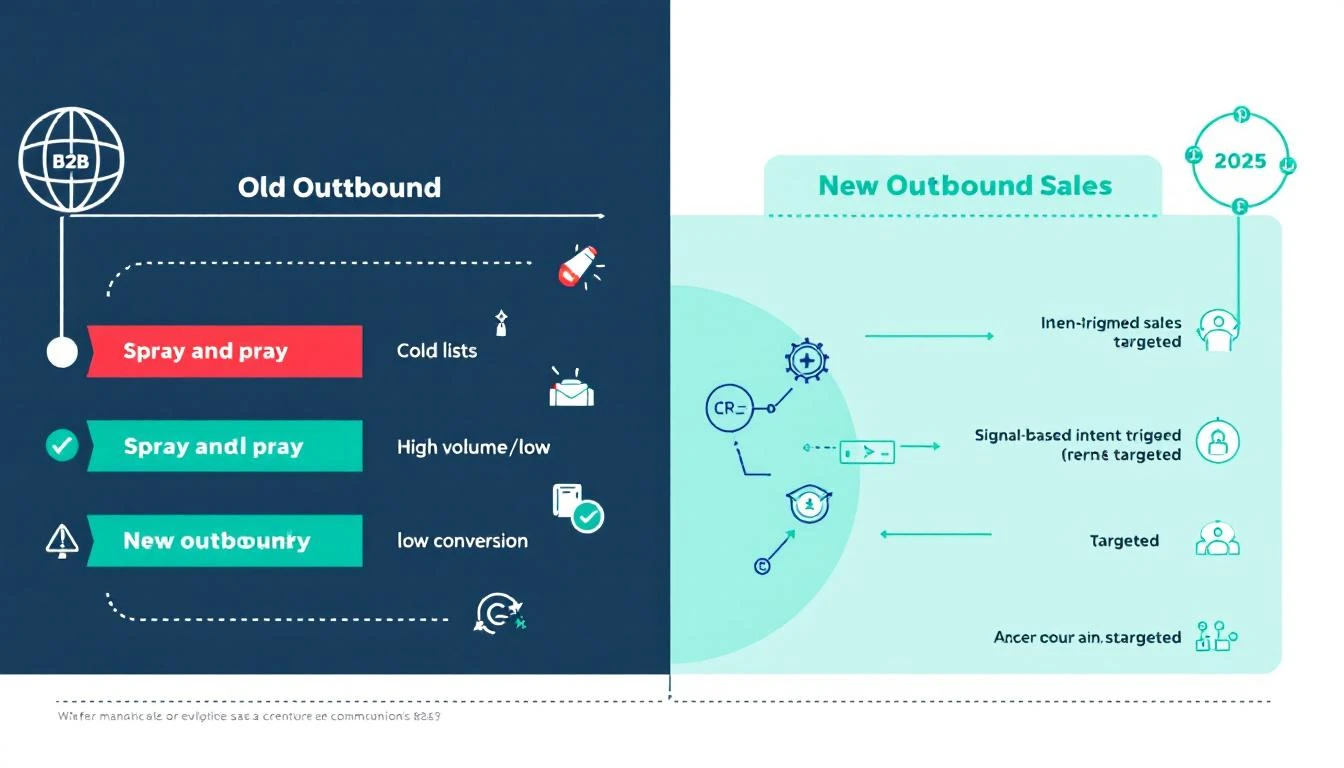 The evolution of B2B outbound: spray-and-pray vs. signal-based selling