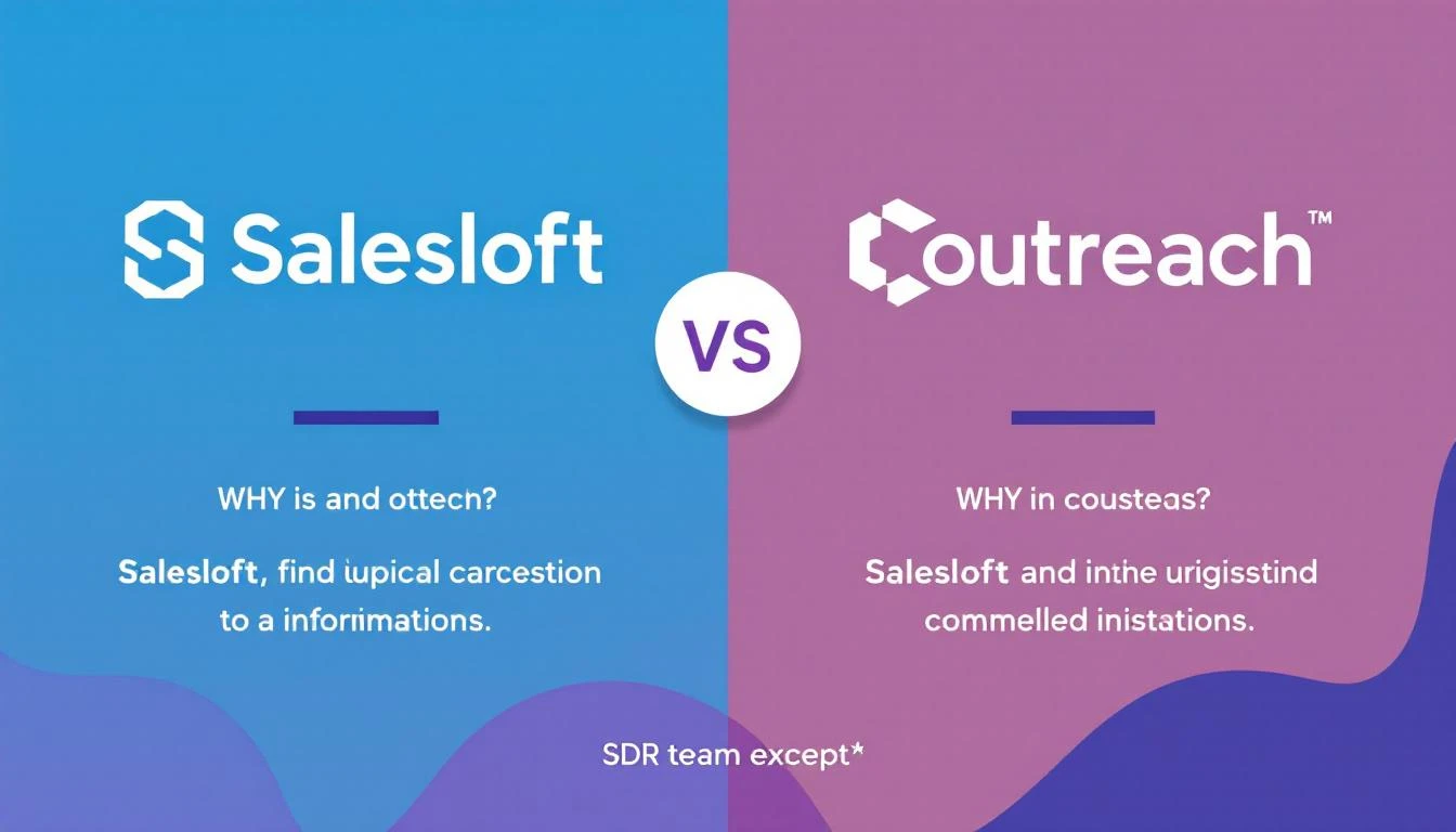 Salesloft vs Outreach comparison for SDR teams
