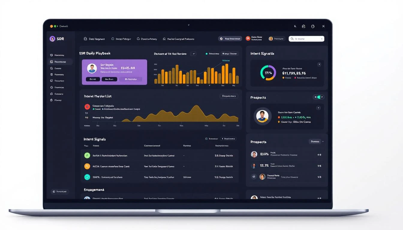 SDR daily playbook powered by intent signals