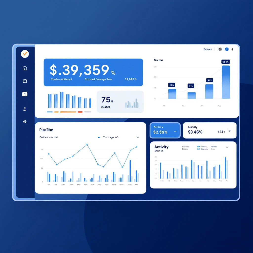 SDR pipeline dashboard reporting in dollars