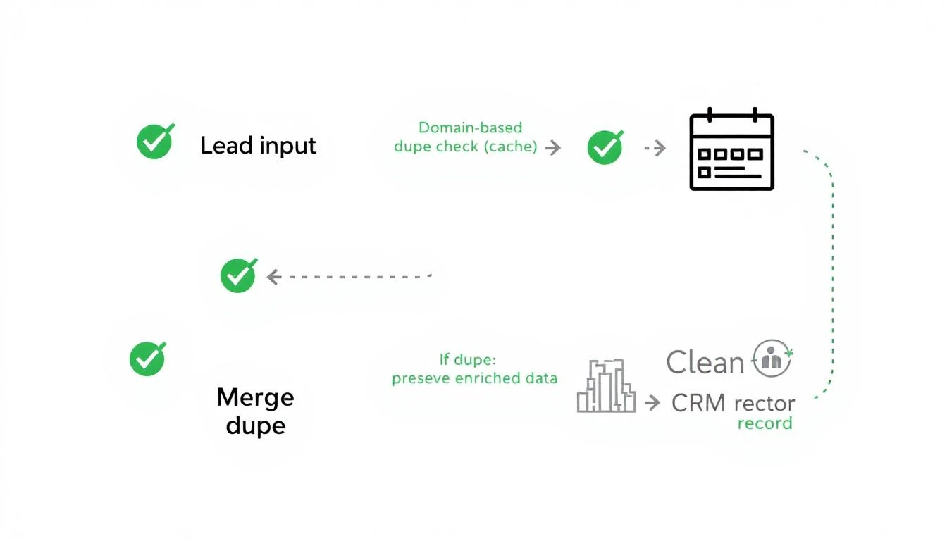 Smart dedup workflow