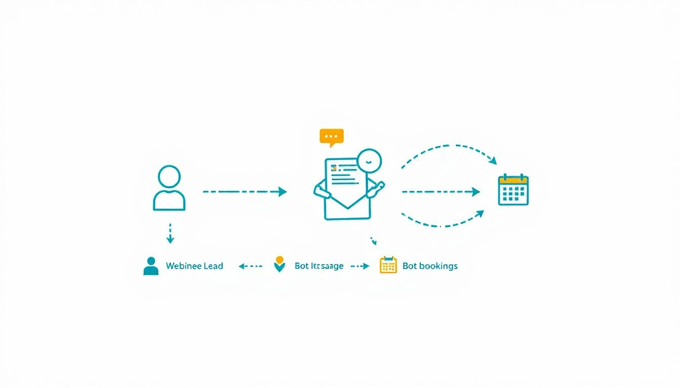 Webinar lead follow-up automation